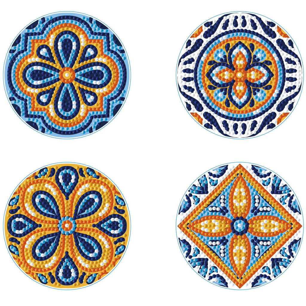 DIAMOND DOTZ® - Coasters - Portuguese Tiles