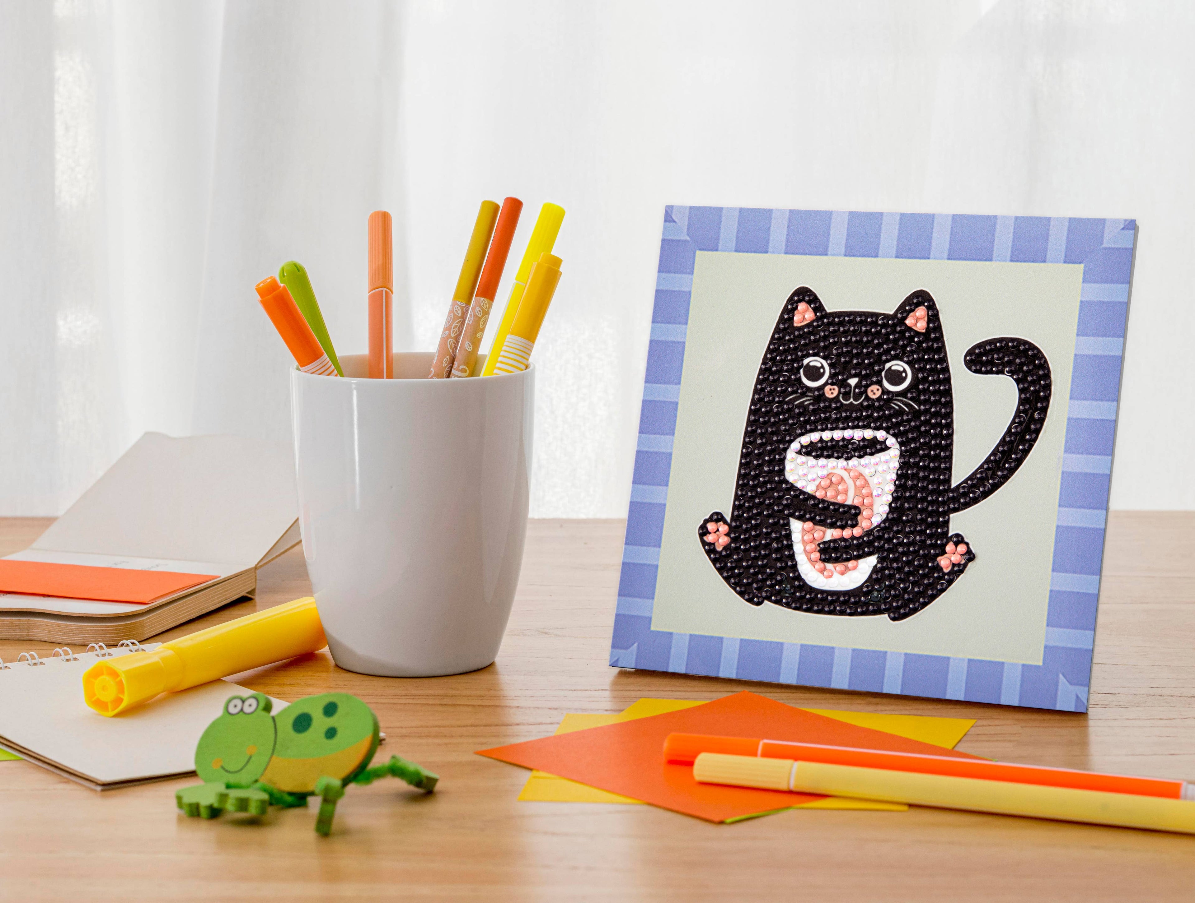 DIAMOND DOTZ® - Coffee Bean Kitten