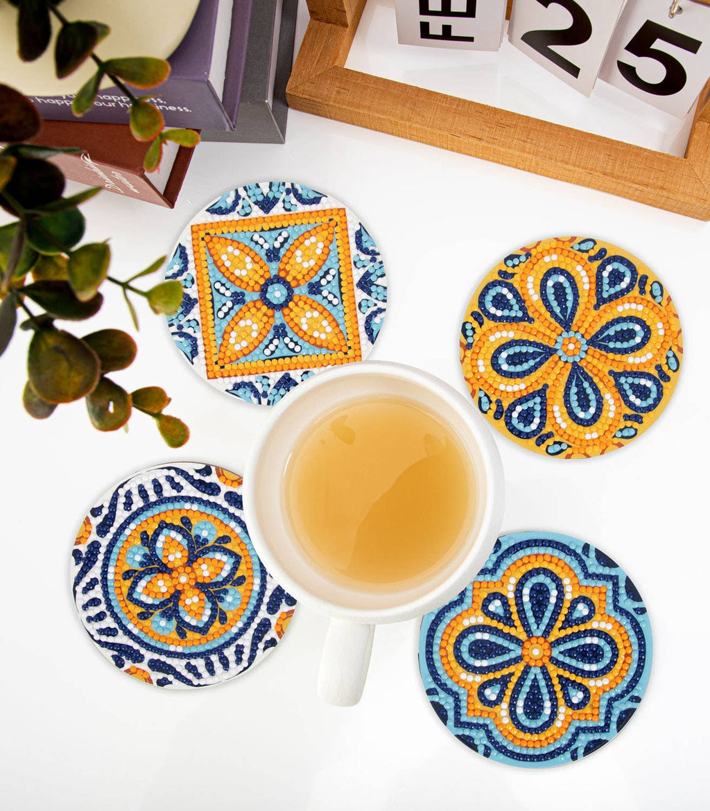 DIAMOND DOTZ® - Coasters - Portuguese Tiles
