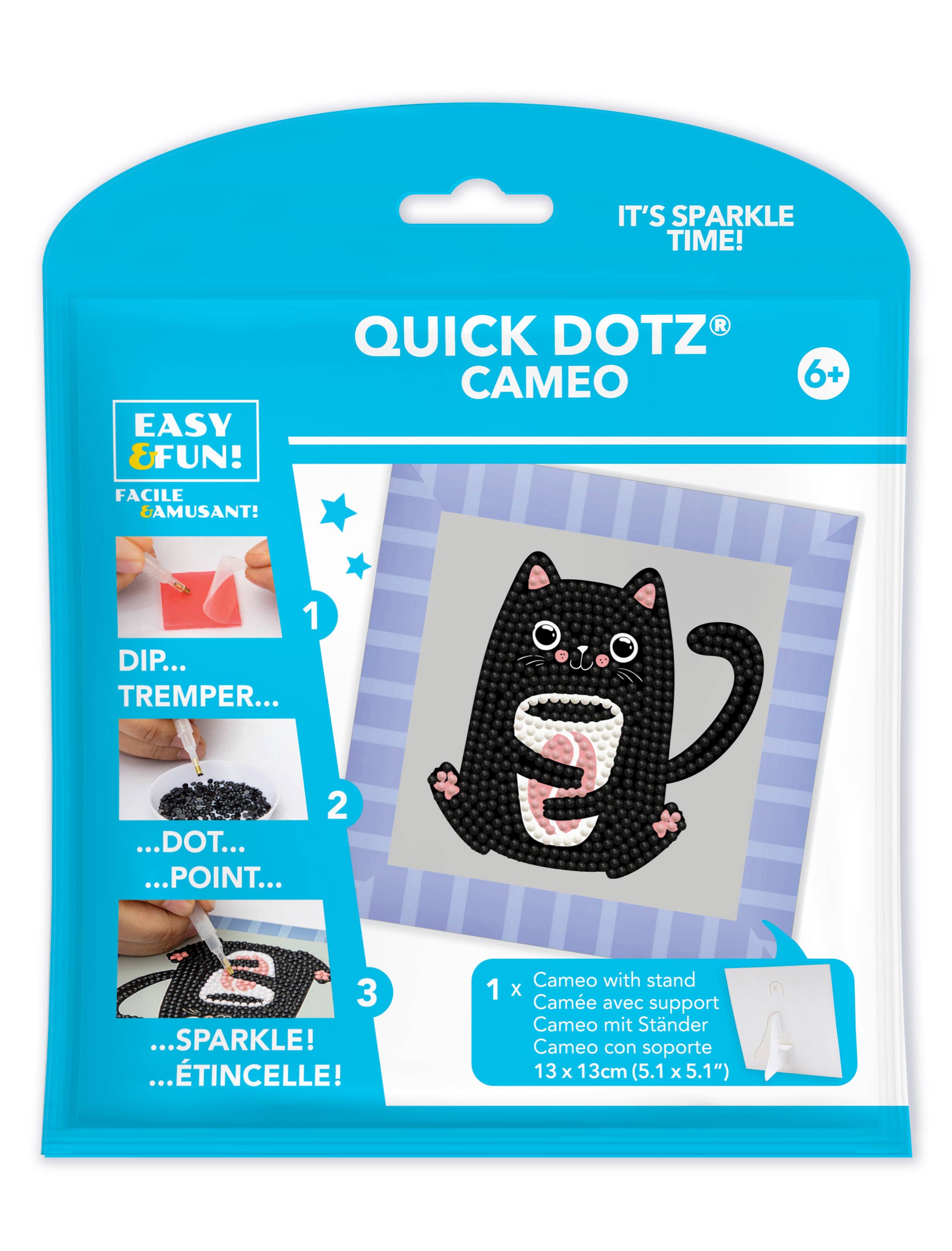 DIAMOND DOTZ® - Coffee Bean Kitten