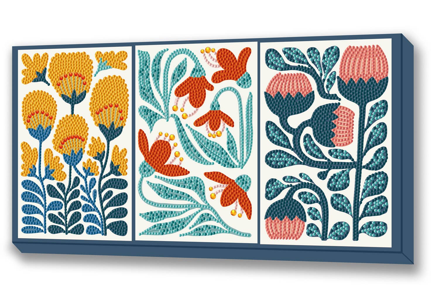 DIAMOND DOTZ® - Modern Floral Triptych