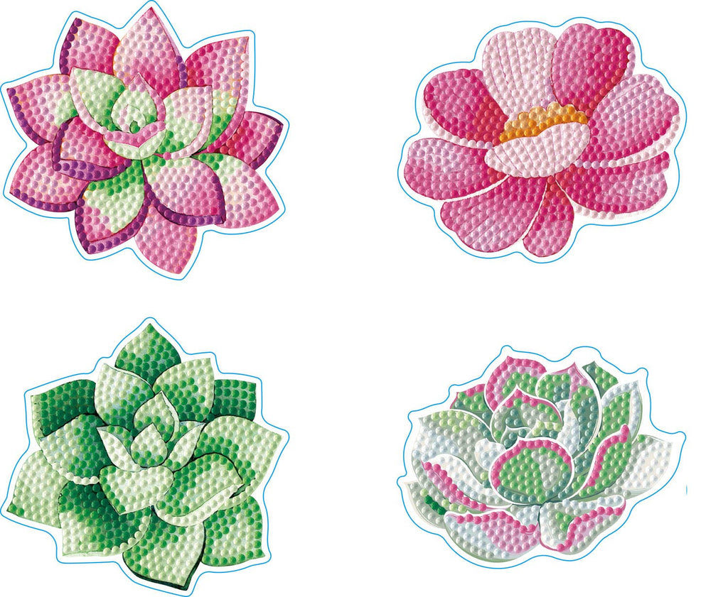 DIAMOND DOTZ® - Coasters - Succulents
