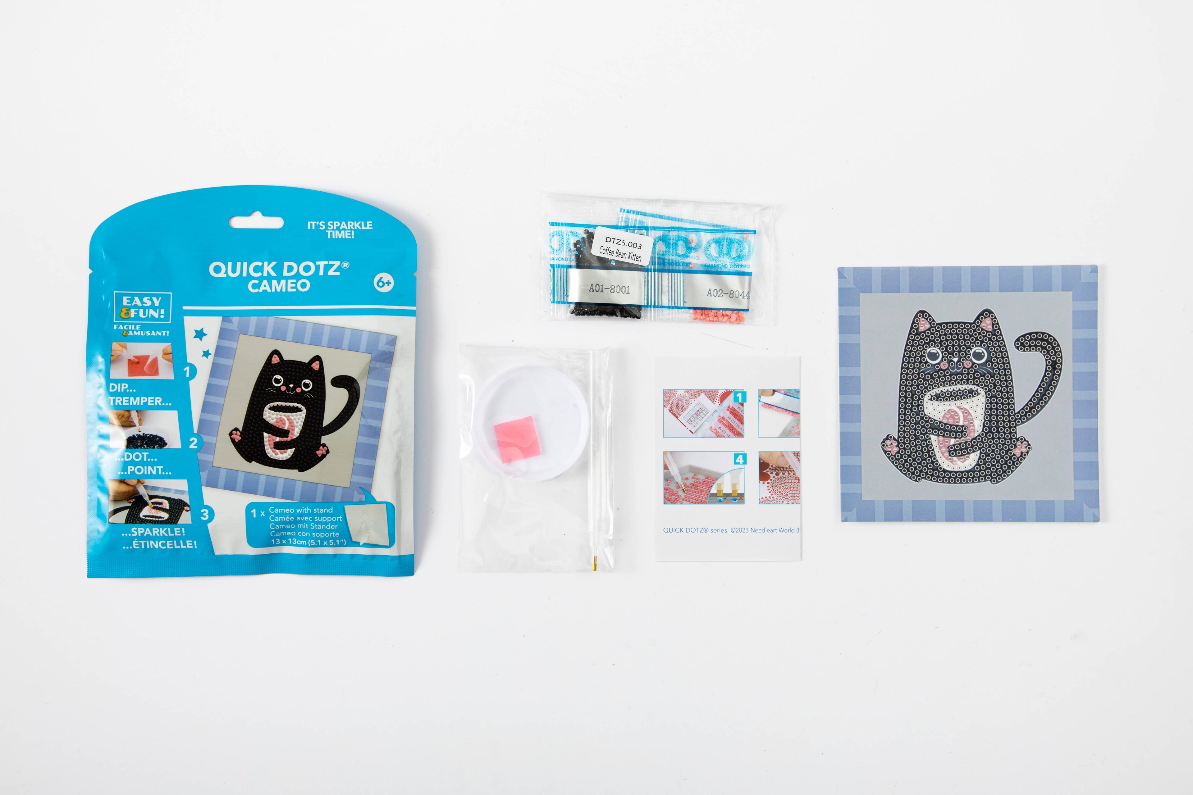 DIAMOND DOTZ® - Coffee Bean Kitten