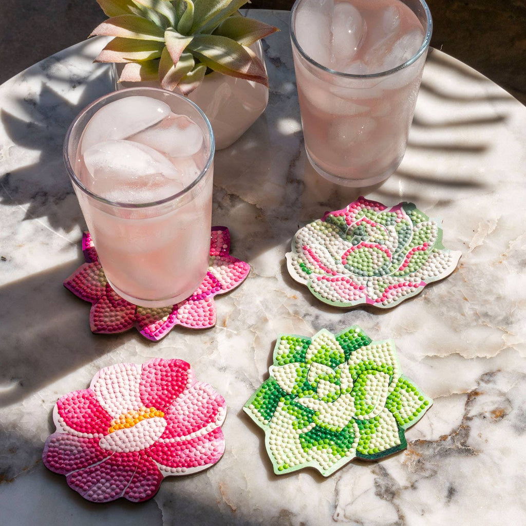 DIAMOND DOTZ® - Coasters - Succulents