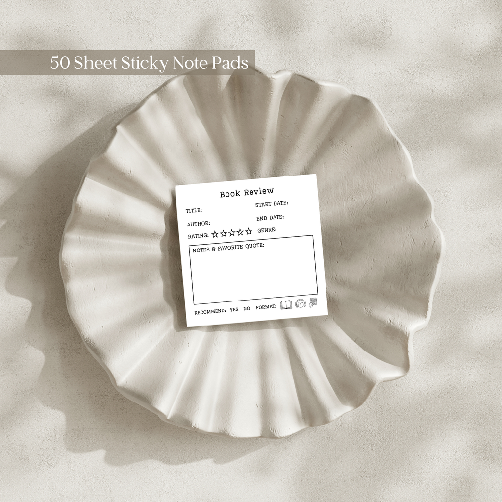 Eleventh and Taylor - Quick Book Review: 50 Sheet Post-It Note Notepad