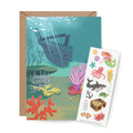 Inklings Paperie - Sticker Scene Card - Under the Sea
