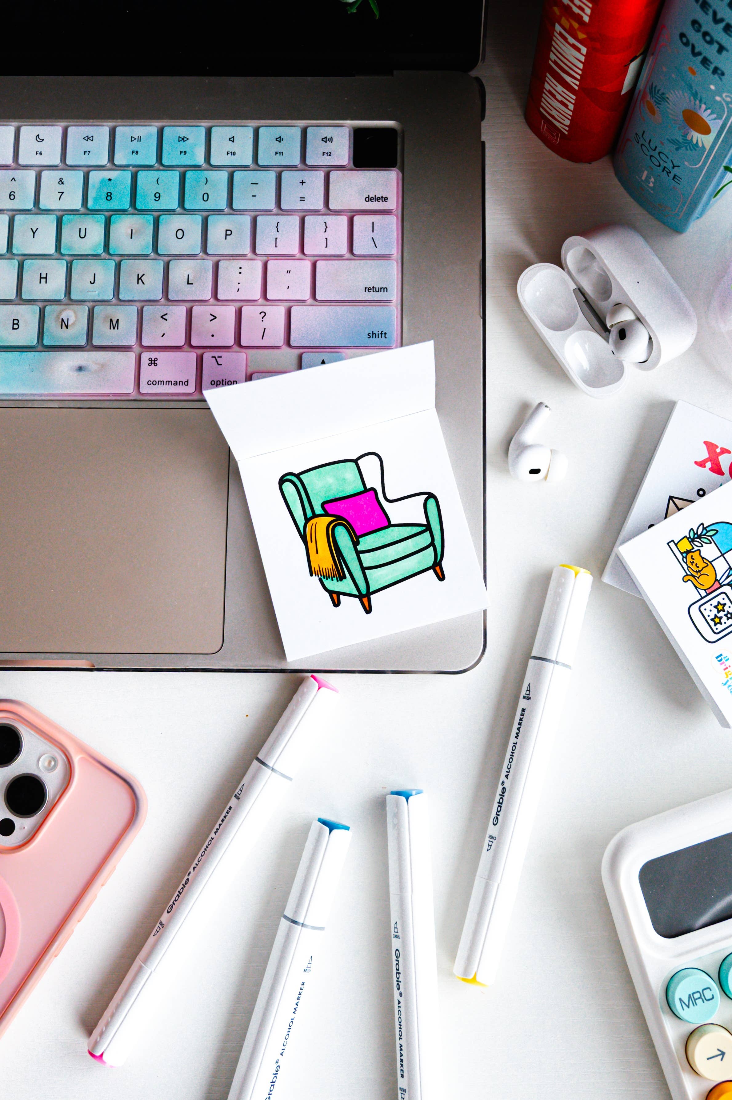 A Brighter Year - Hygge Mini Coloring Book