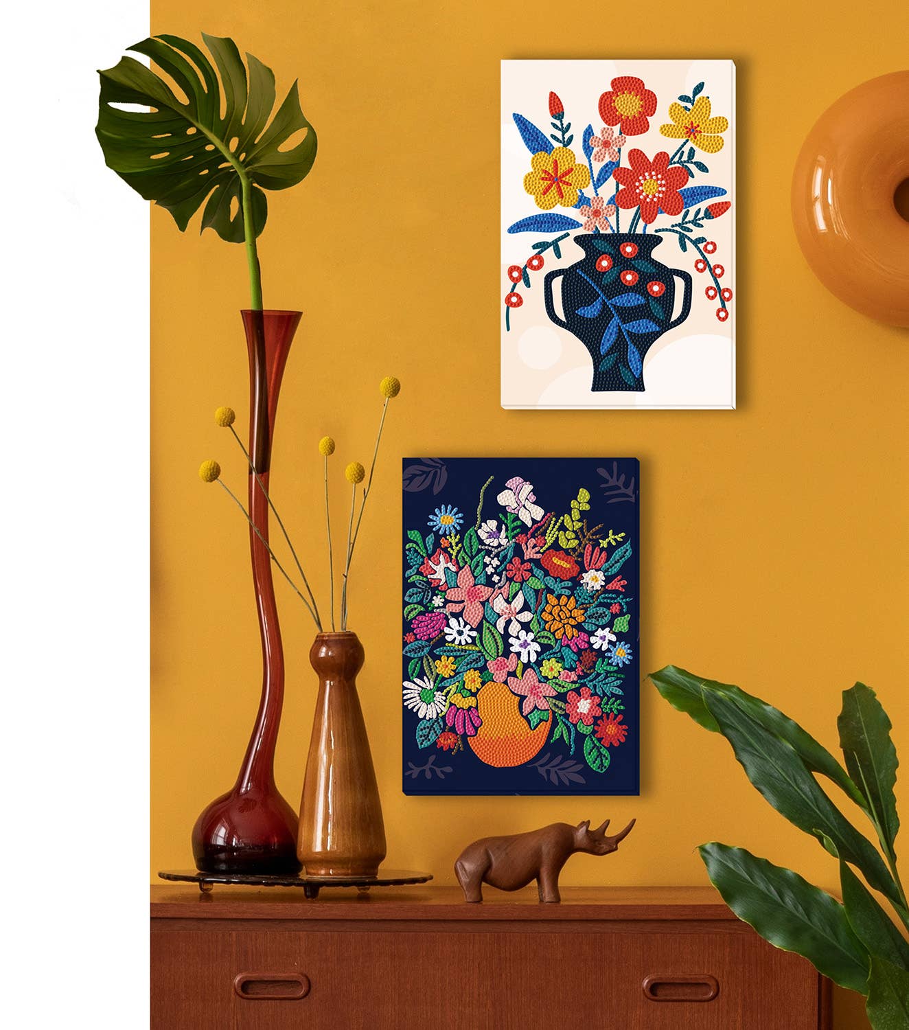 DIAMOND DOTZ® - Blue Vase