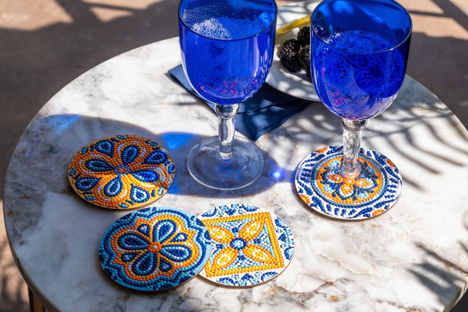 DIAMOND DOTZ® - Coasters - Portuguese Tiles